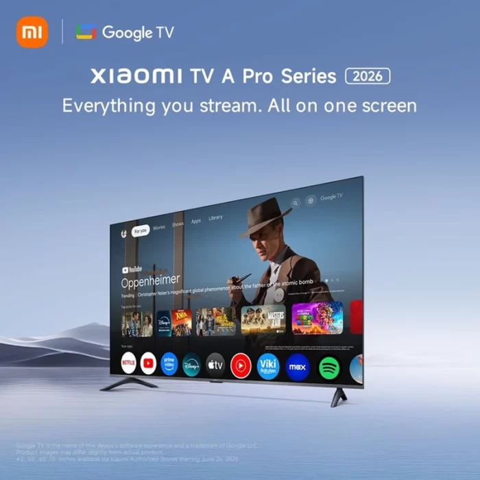 Google TV در تلویزیون شیائومی A Pro 55