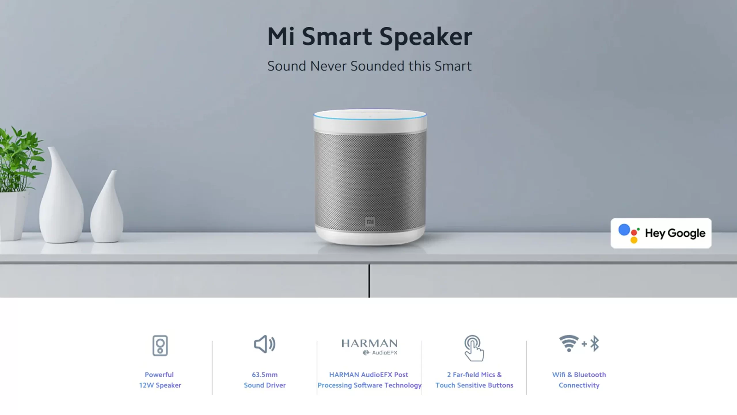 اسپیکر Mi Smart Speaker با Google Assistant