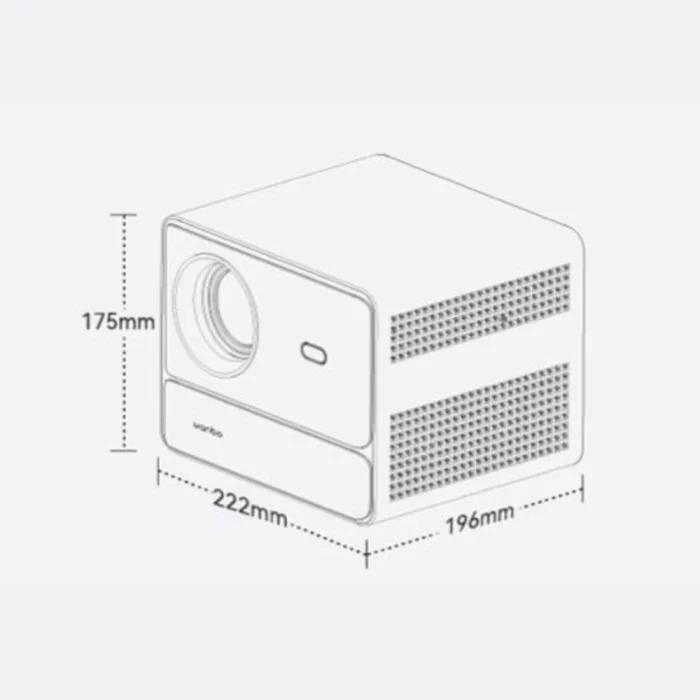اسپیکر Hi-Fi ویدئو پروژکتور Wanbo