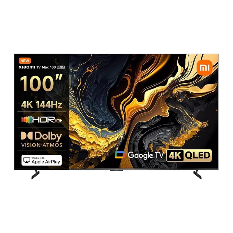 xiaomi tv max 100 inch 2025 mirobot تلویزیون شیائومی 100 اینچ Xiaomi TV Max 100 2025