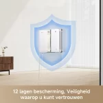 کنترل ربات شیشه پاک کن MOVA N1 با اپلیکیشن