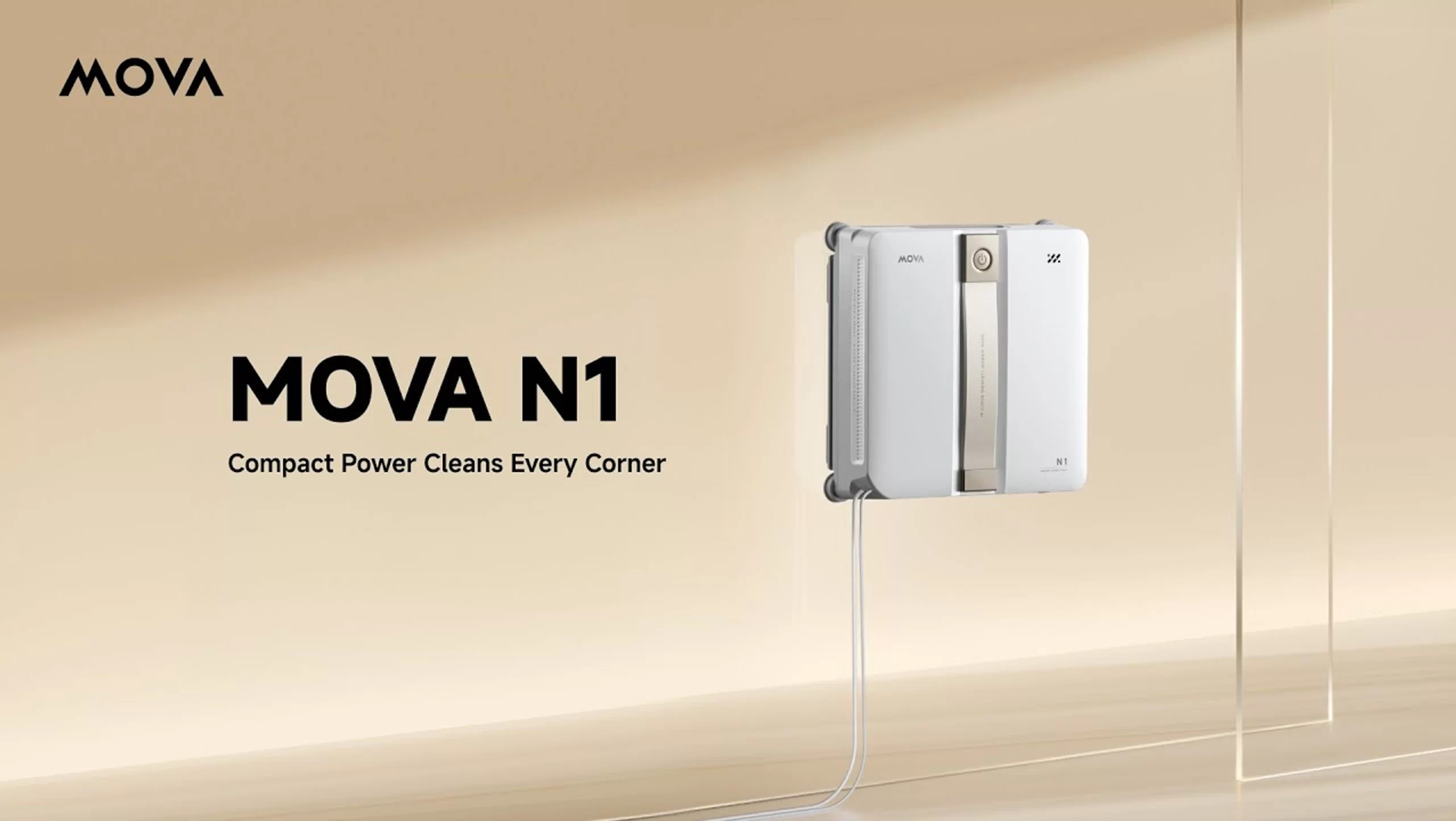 ربات شیشه پاک کن MOVA N1 سفید