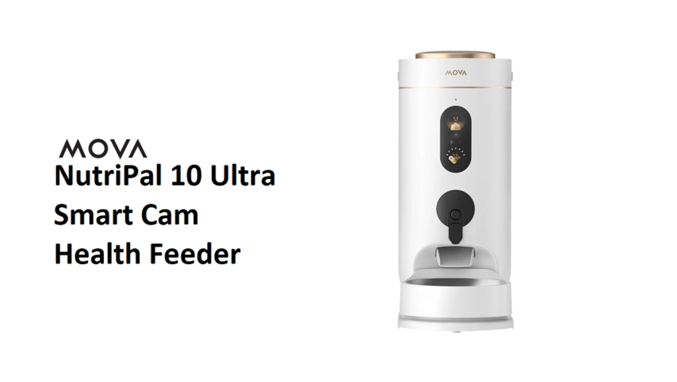 کنترل غذادهنده هوشمند MOVA NutriPal 10 Ultra با اپلیکیشن می روبوت
