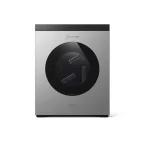 نمای کلی ربات شیشه‌شوی اکووکس WINBOT W3 OMNI به همراه ایستگاه چندمنظوره و کابل ترکیبی در می روبوت