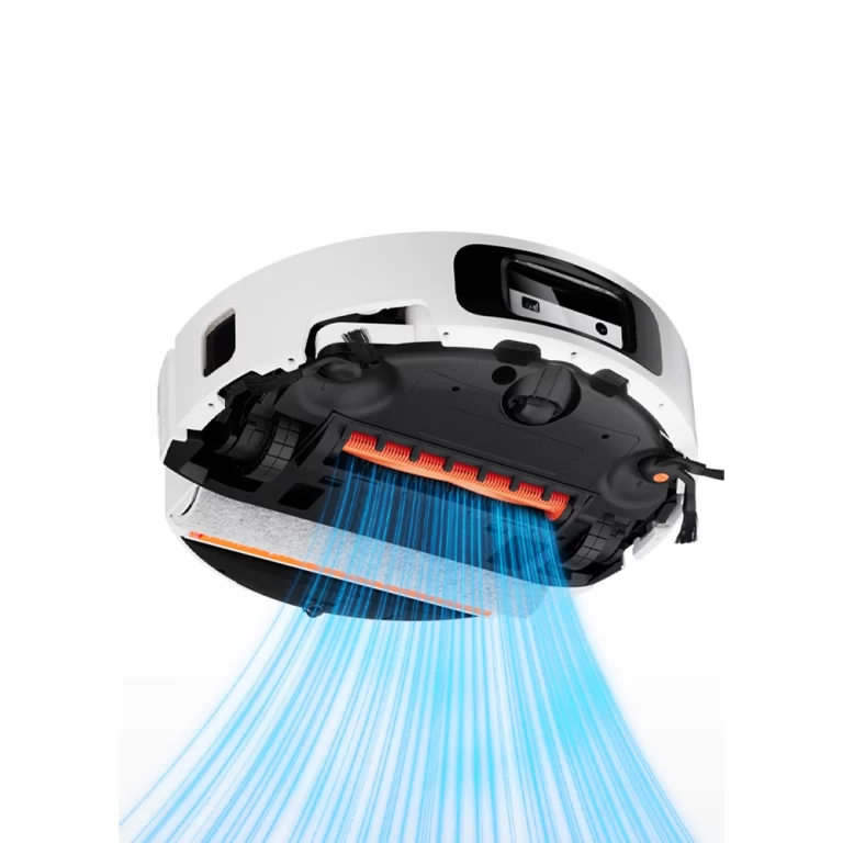 طی غلتکی چرخشی و اسکرابر جمعآوری آب کثیف در Xiaomi Robot Vacuum 6