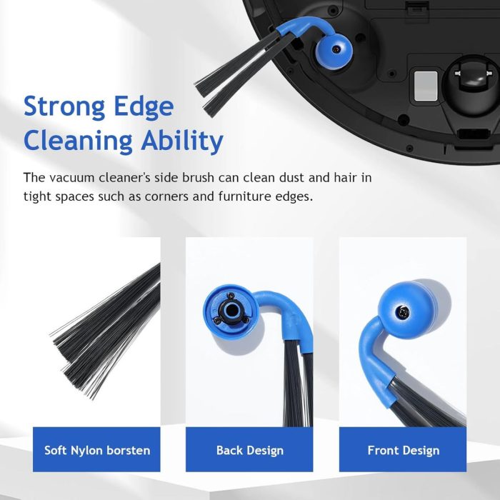 برس کناری جارو رباتیک اکووکس مدل DEEBOT X11 PRO