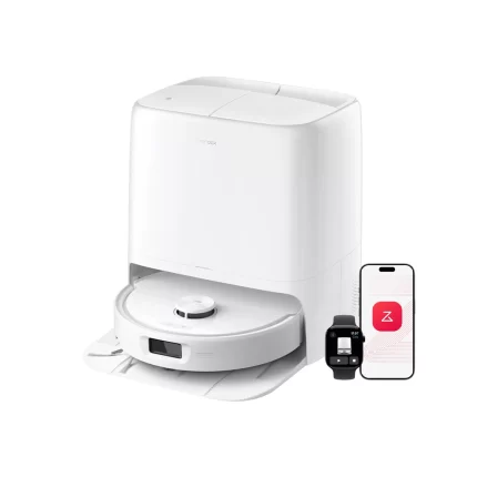 جارو رباتیک Roborock Qrevo 2 Pro سفید با ایستگاه خودکار در می روبوت