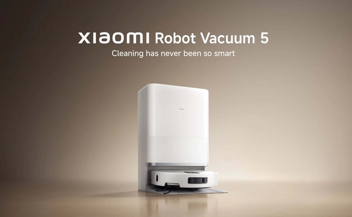 جارو رباتیک Xiaomi Vacuum 5 Pro با رادار جمع شونده dToF