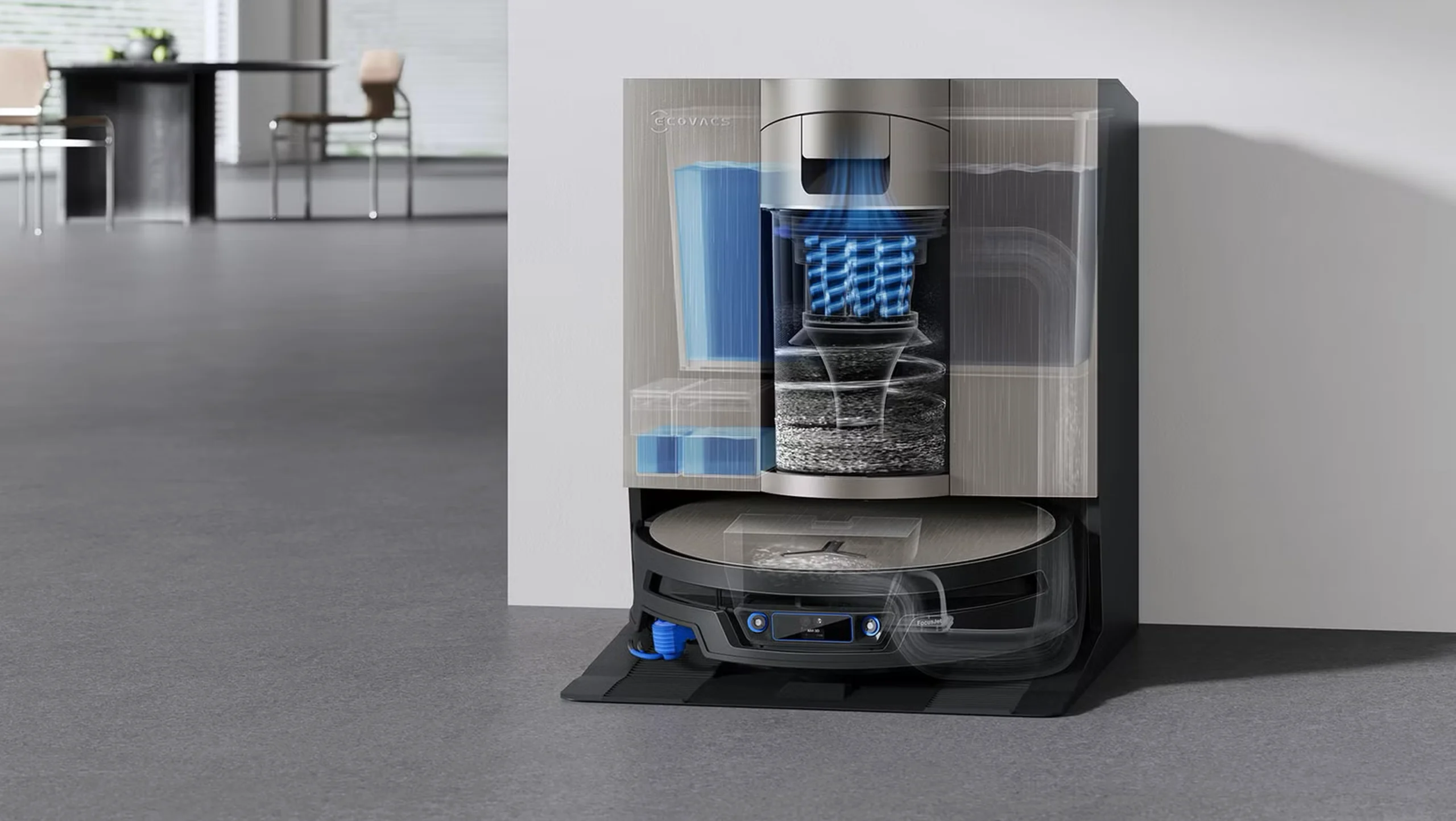 جارو رباتیک Ecovacs DEEBOT X12S OmniCyclone