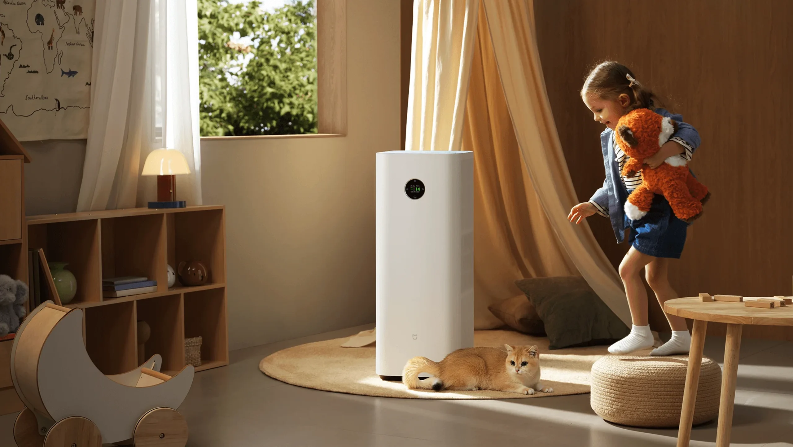 کنترل تصفیه هوا Mijia Max با اپلیکیشن Xiaomi Home