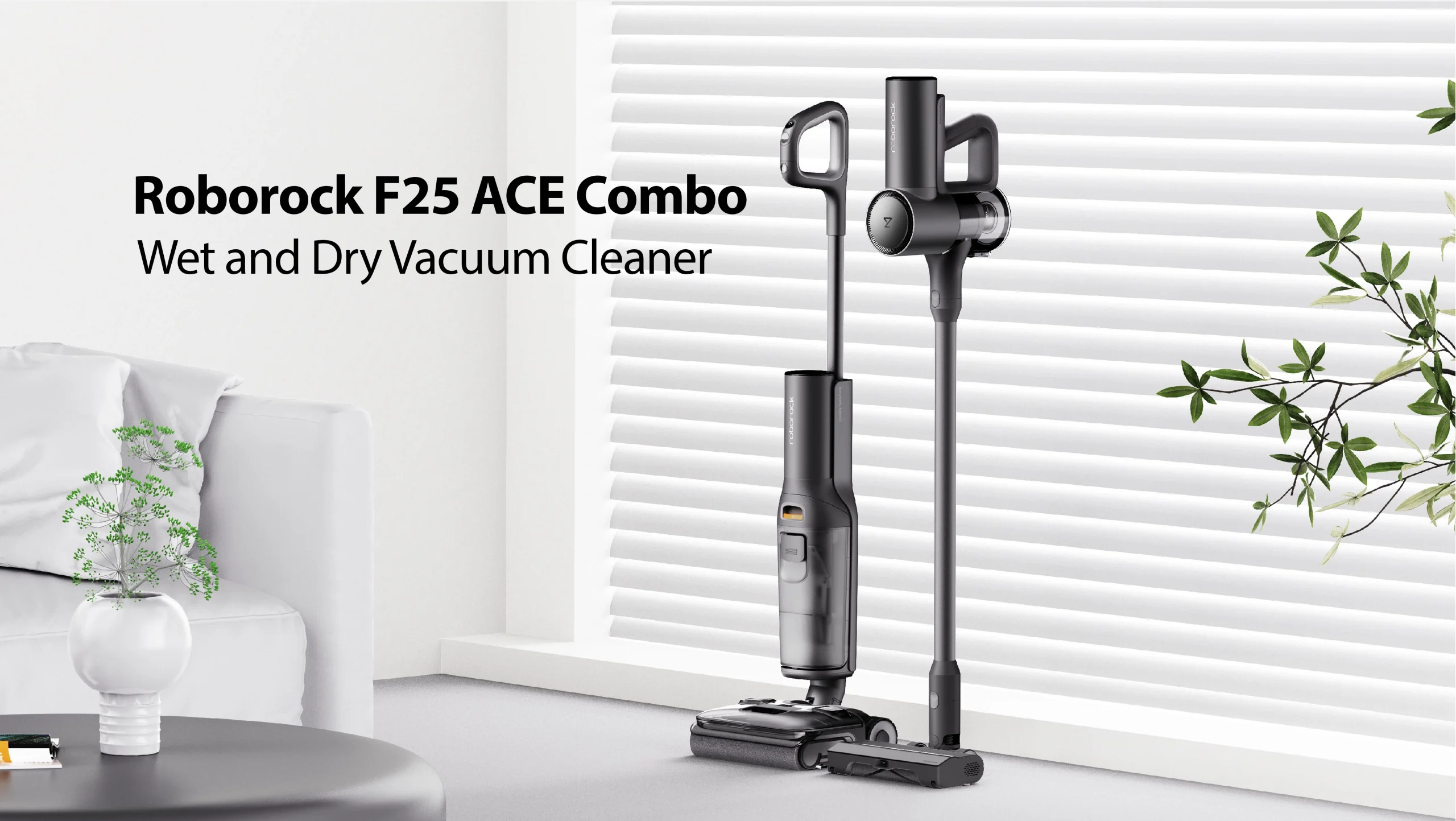 جاروشارژی و زمین شوی Roborock F25 ACE Combo