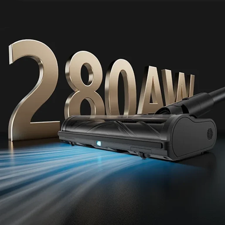 قدرت مکش 280AW جارو شارژی شیائومی